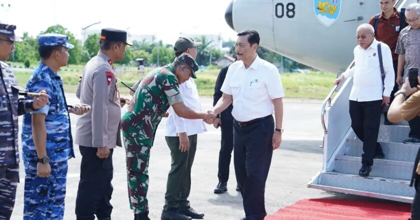 Menko Merves Luhut Binsar Pandjaitan Laksanakan Kunjungan Kerja Ke IKN