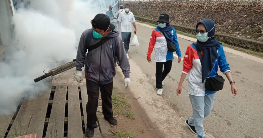 Satu Pasien DBD Meninggal, Kelurahan Panji Lakukan Fogging