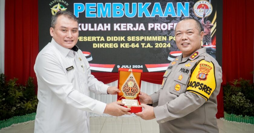 Serdik Sespimmen Polri Dikreg Ke-64 Sukses Gelar Praktek Kerja Profesi di Polres Kukar