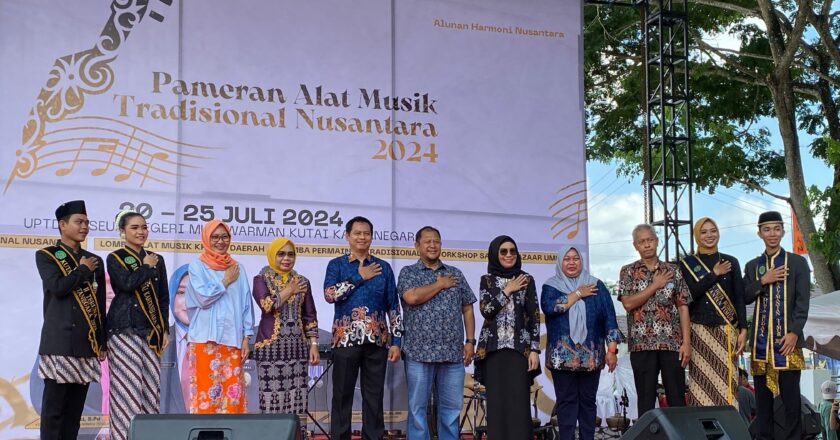 Museum Mulawarman Jadi Panggung Musik Nusantara, Pesona Alat Musik Tradisional Pukau Generasi Muda