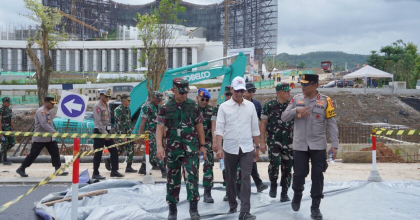 Kasum TNI Kunjungi IKN Pantau Kasiapan Infrastruktur dan Sarana Prasarana Jelang HUT RI Ke-79