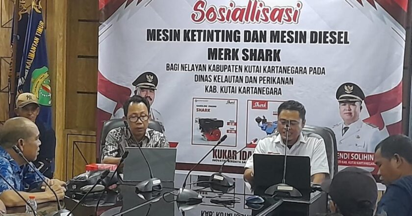 Nelayan Kukar Antusias Sambut Sosialisasi Mesin Perahu Canggih “Shark”