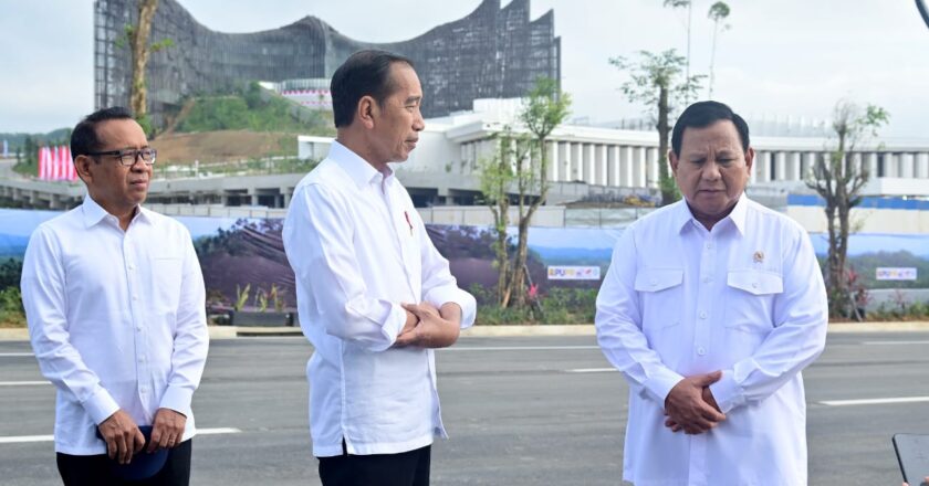 Senin Pagi,Presiden Jokowi dan Menhan Prabowo Tinjau Progres Pembangunan IKN