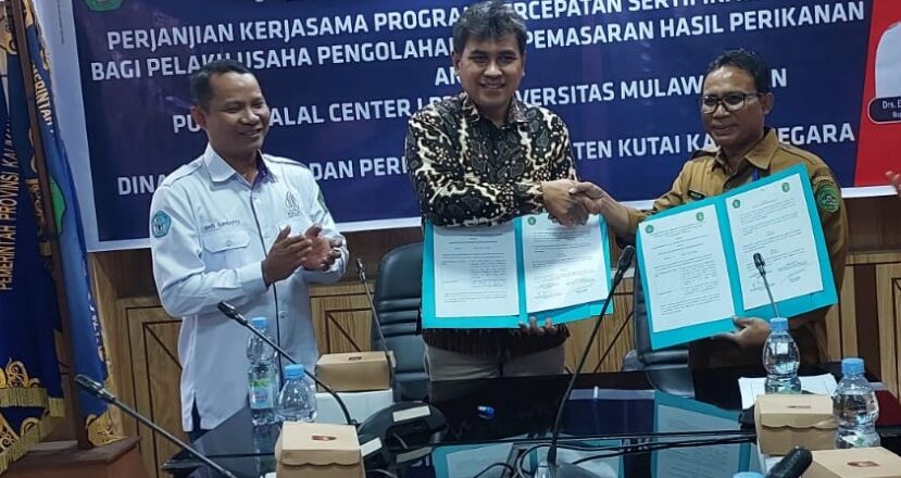 Kerjasama DKP Kukar dan Unmul : Sertifikasi Halal untuk Pelaku Usaha Perikanan