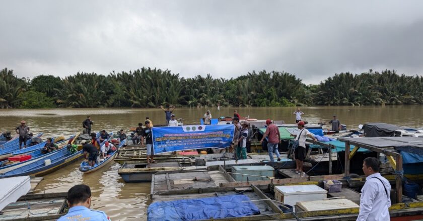 Pengukuran Kapal Nelayan di Anggana: 425 Kapal Terdata