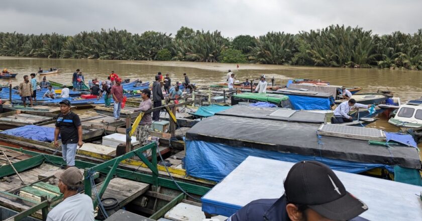 Kutai Kartanegara Memperkuat Sinergitas Pengukuran Kapal di Kecamatan Anggana