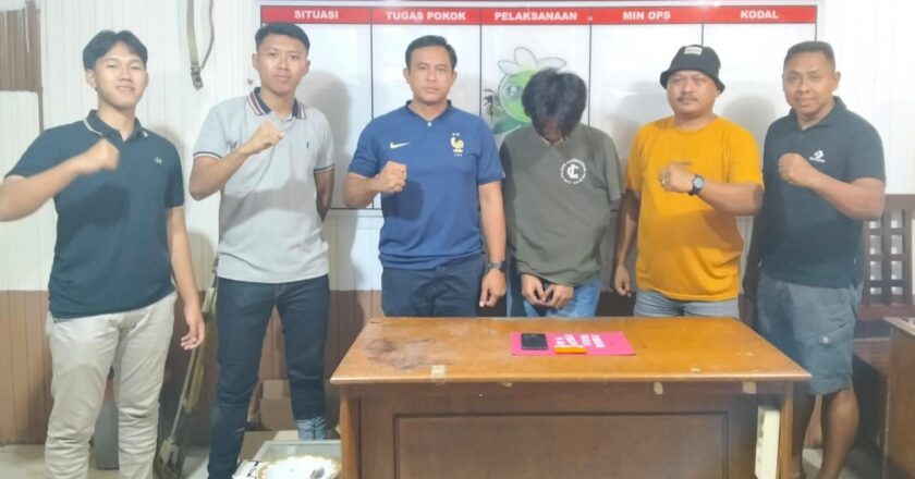 Tim Serbu Polsek Sebulu Tangkap Pengedar Sabu Di Desa Senoni