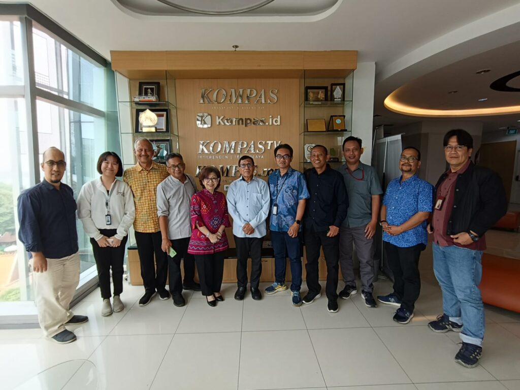 Road to Anugerah Jurnalistik Adinegoro 2024, Ketum PWI Pusat Hendry Ch Bangun Sambangi Kompas Gramedia 