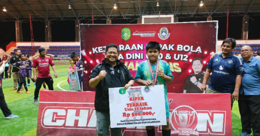 SSB Tunas Muda Loa Kulu Menang Besar di Bupati Cup Kukar 2024