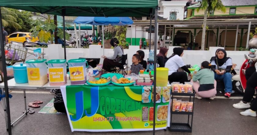 JJ Gorengan Sukses Jadi Favorit di CFD Kutai Kartanegara