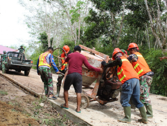 Jalan Poros Muara Muntai Akan Dibangun, Semenisasi Jadi Fokus Utama