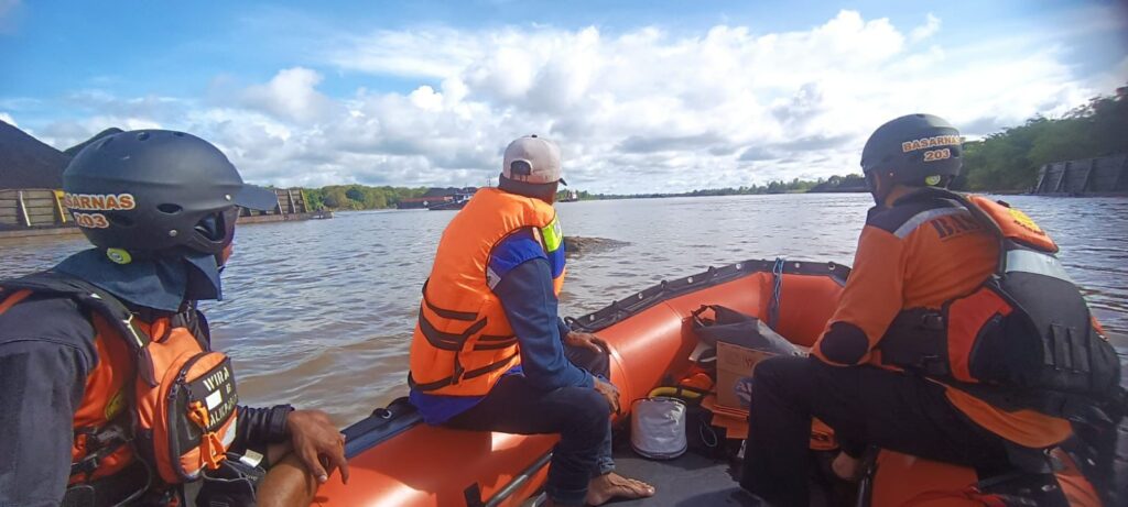 ABK Hilang di Sungai Mahakam, Tim SAR Masuki Hari Kedua Pencarian