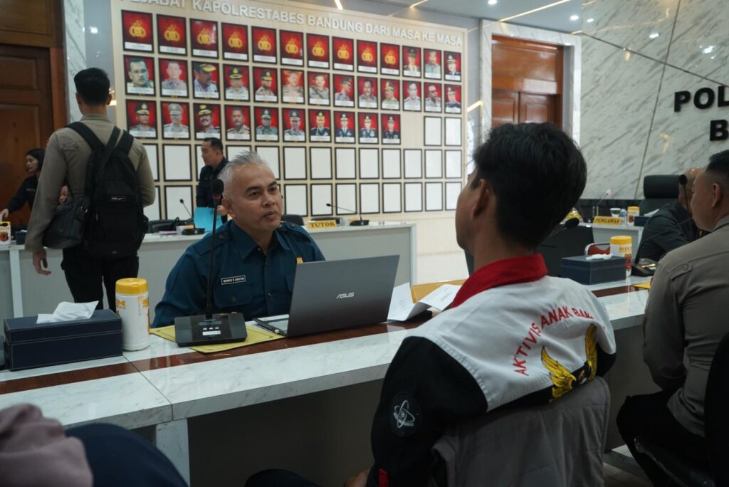 Polrestabes Bandung Diapresiasi Sespimen Polri dalam Penelitian Manajemen Kepolisian