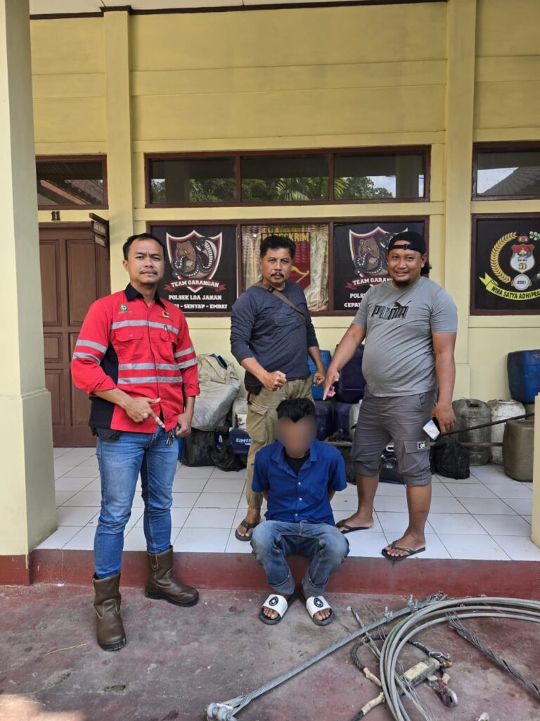 Kolaborasi Antarwilayah, Polsek Loa Janan Bekuk Pelaku Penipuan dan Penggelapan Atas Permohonan Bantuan Dari Polres Pali Polda Sumsel