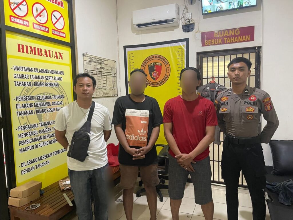 Bukan Emas atau Motor, Dua Pria di Tenggarong Nekat Curi Tangga Tengah Malam