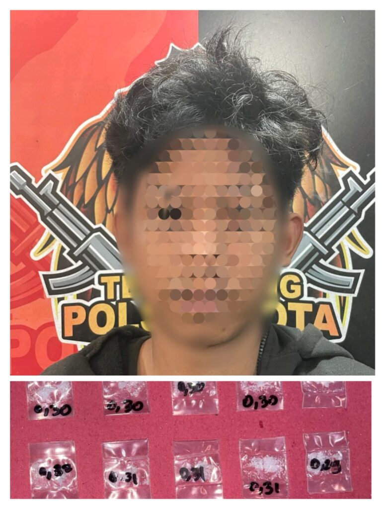 Pengintaian Berbuah Penangkapan, Polisi Sita 10 Paket Sabu di Samarinda