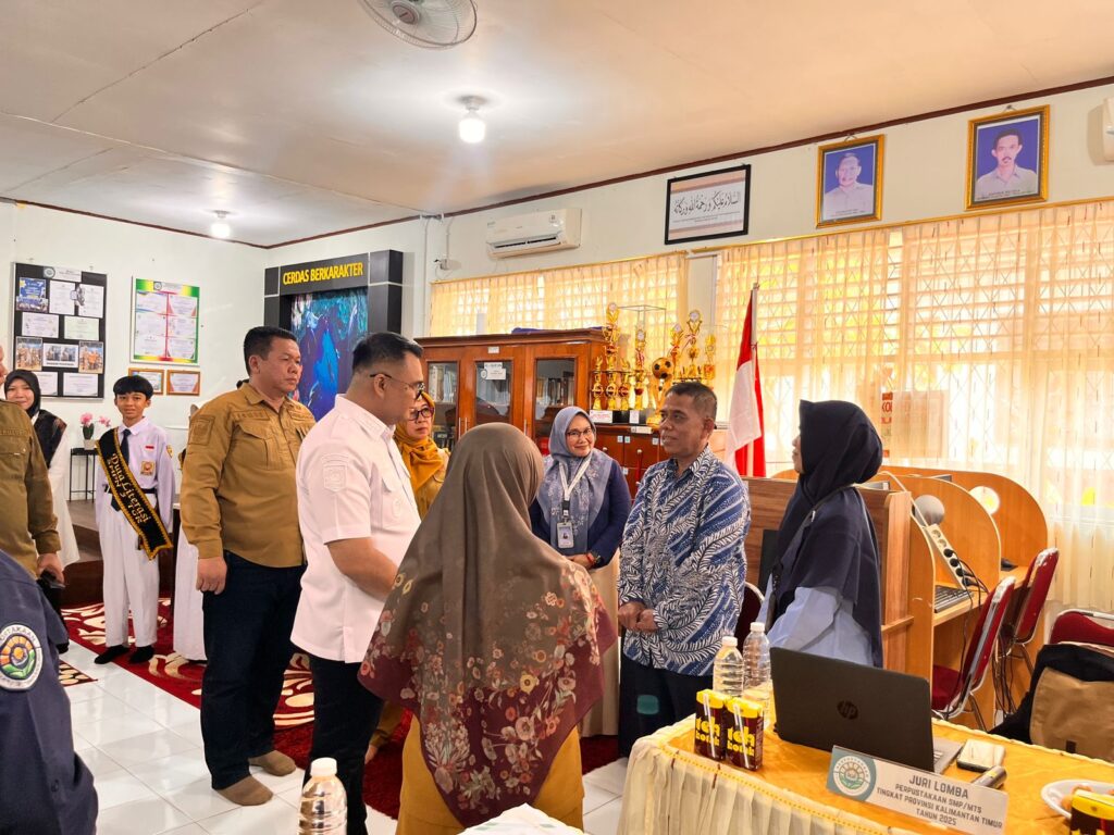 SMPN 3 Tenggarong Tembus Tiga Besar Perpustakaan Terbaik Kaltim