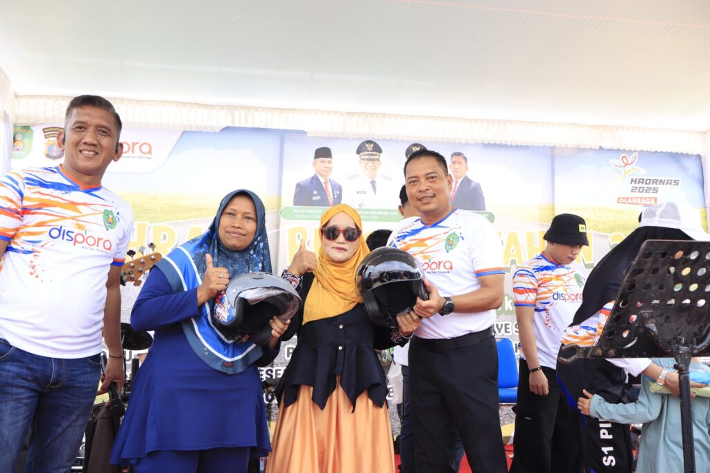 Kapolres Kutim Resmi Buka Car Free Day di Jalan Protokol Sangatta