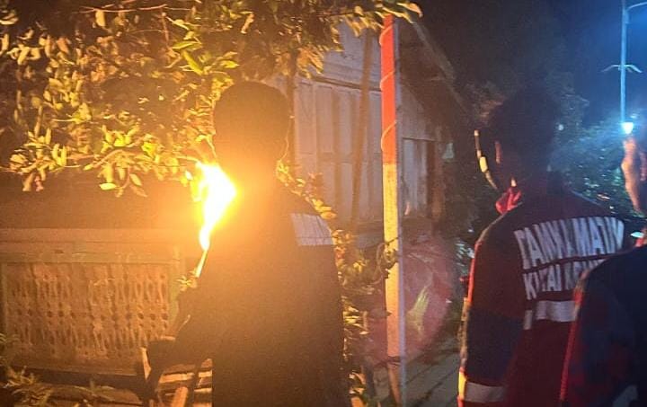 Damkarmatan Kukar Tangani Sarang Lebah di Dekat Sekolah, Cegah Ancaman bagi Anak-Anak