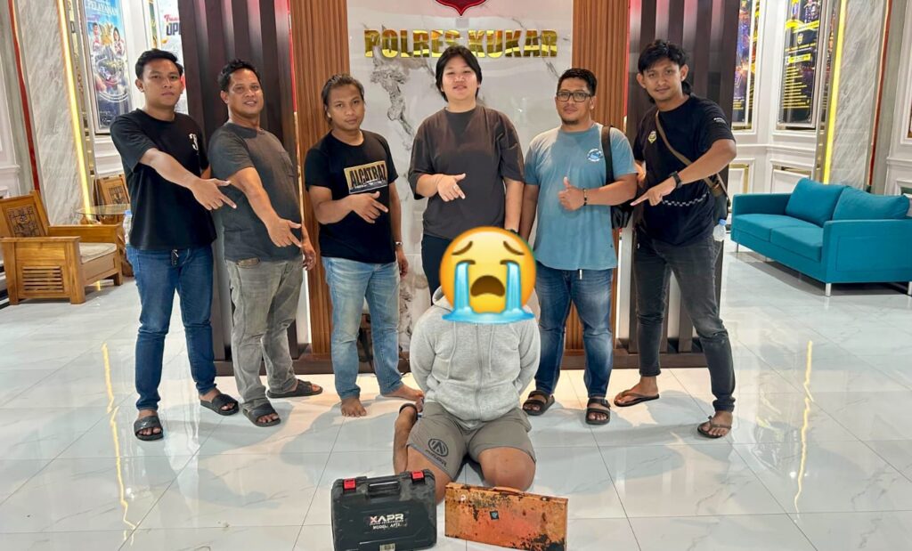 Curi Tabung Gas dan Perkakas Bengkel di Timbau, Pemuda Tenggarong Tak Berkutik Saat Diciduk Polisi