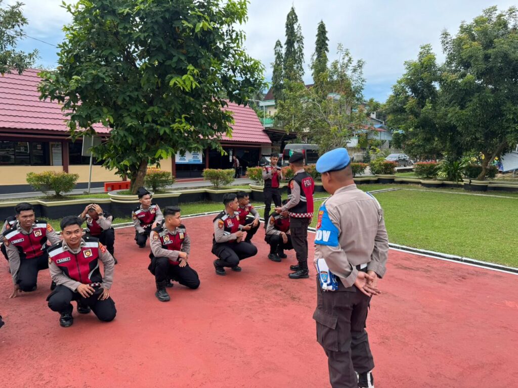 SiPropam Polres Kutai Kartanegara Gelar Gaktibplin, Tegakkan Disiplin dan Profesionalisme Personel