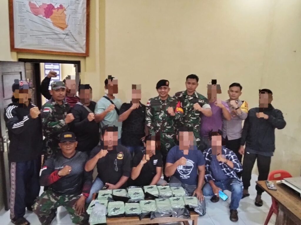Operasi Senyap Prajurit Mulawarman Bongkar Jaringan Sabu 13 Kg di Perbatasan