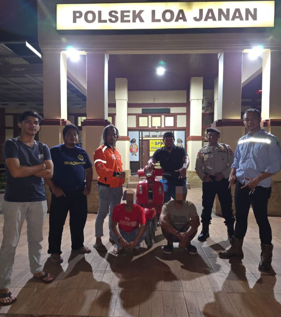 Tim Garangan Polsek Loa Janan Ringkus Dua Pencuri Motor, Satu Ternyata Residivis