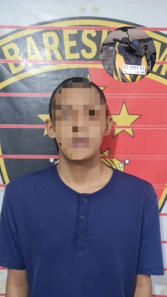 Kabur ke Penajam, Pemuda Samarinda Diciduk Polisi Usai Curi Motor dari Teras Rumah