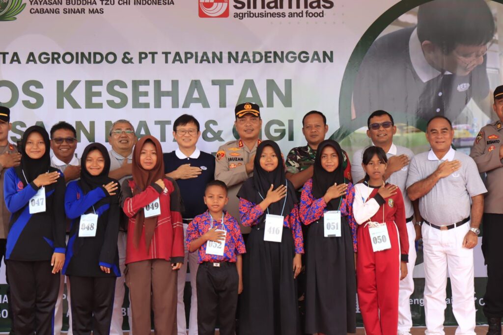 Sinergi Polri dan Sinar Mas, 1.000 Warga Kutai Timur Nikmati Layanan Kesehatan Gratis