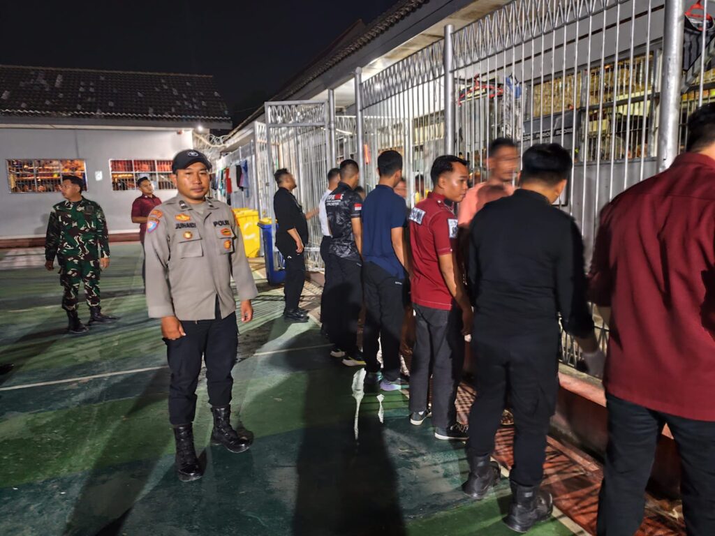 Sinergi Polsek Samarinda Kota, TNI, dan Lapas Kelas IIA Samarinda Wujudkan Lapas yang Aman dan Tertib