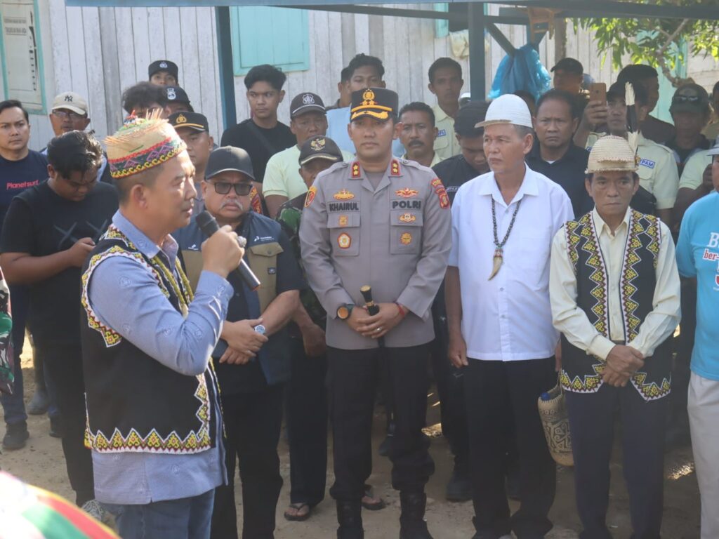 Portal PT BDAM Resmi Dibuka Lewat Ritual Adat, Ketua DAD Kaltim Ajak Semua Pihak Jaga Perdamaian
