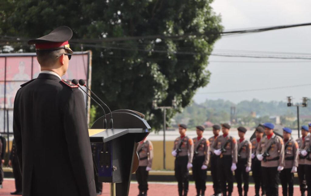 Semangat Pemuda Bergema di Polres Kukar, Wakapolres: Jangan Pernah Padamkan Api Persatuan