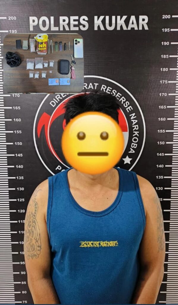 Terendus dari Laporan Warga, Pria di Kota Bangun Ditangkap Bawa Sabu 60 Gram