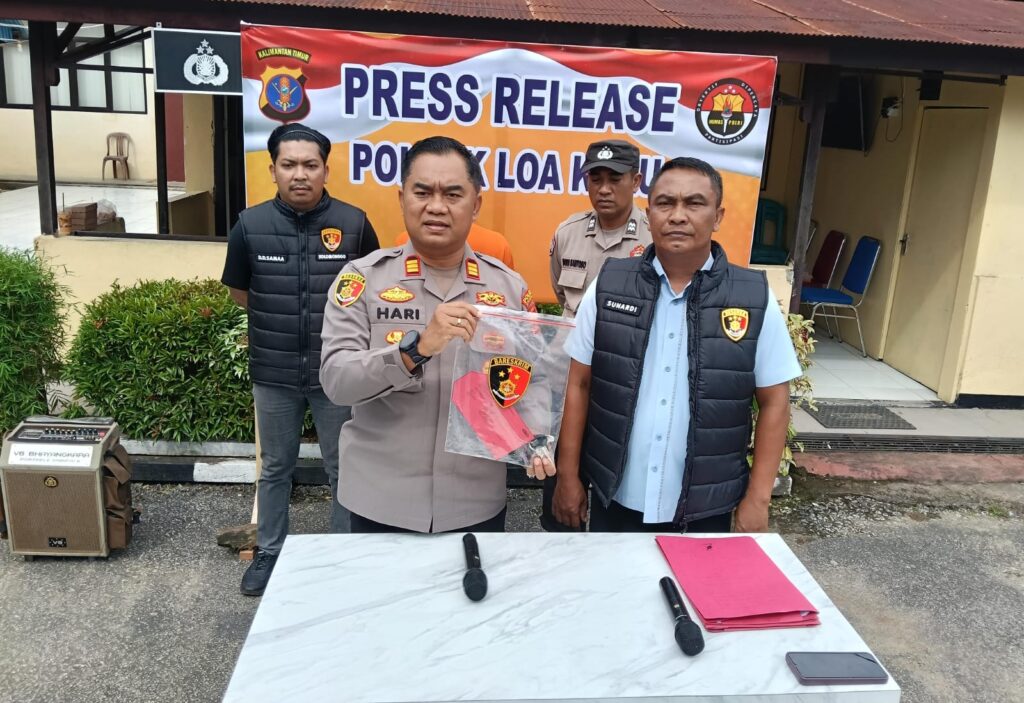 Warga Samarinda Terciduk Bawa 10 Kubik Kayu Meranti Ilegal, Diringkus Unit Reskrim Polsek Loa Kulu