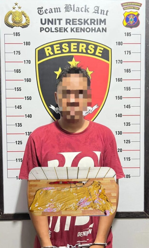 Cemburu Memuncak, Pria di Kenohan Ayunkan Mandau ke Pasangannya