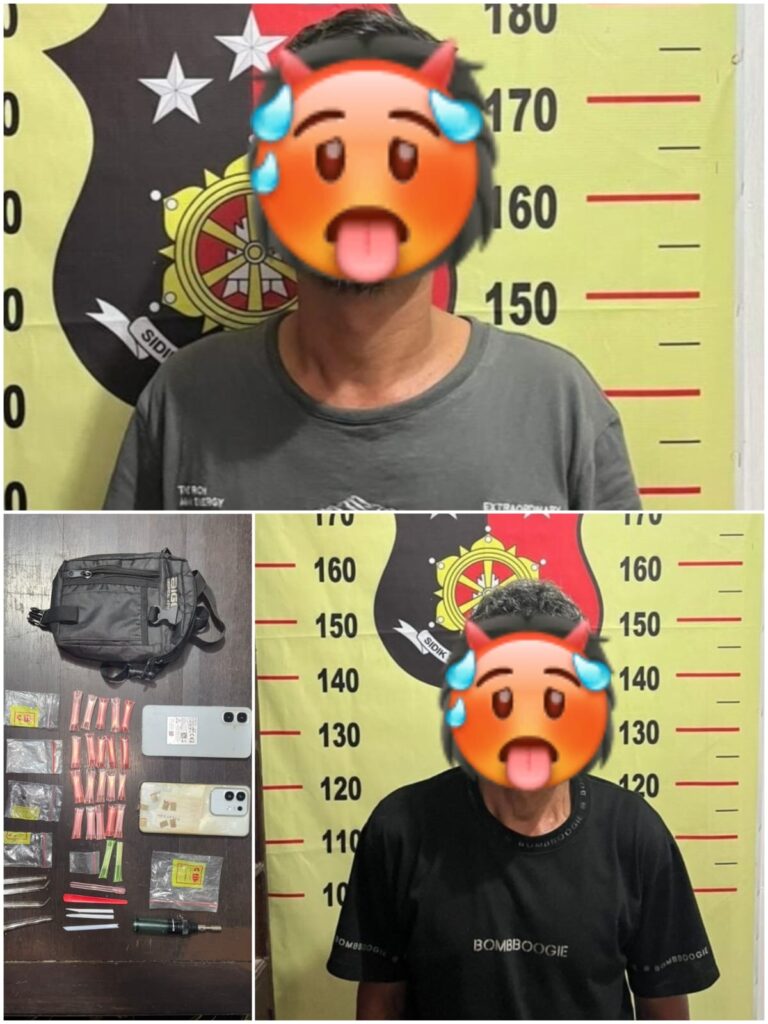 Peredaran Sabu Terbongkar di Kembang Janggut, Dua Pria Dibekuk Polisi