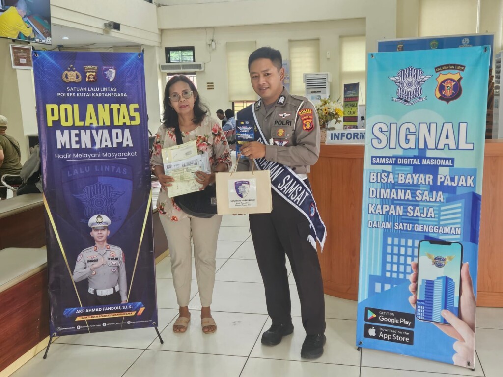 Polantas Menyapa Konsisten Hadir, Warga Kukar Rasakan Layanan Lebih Cepat