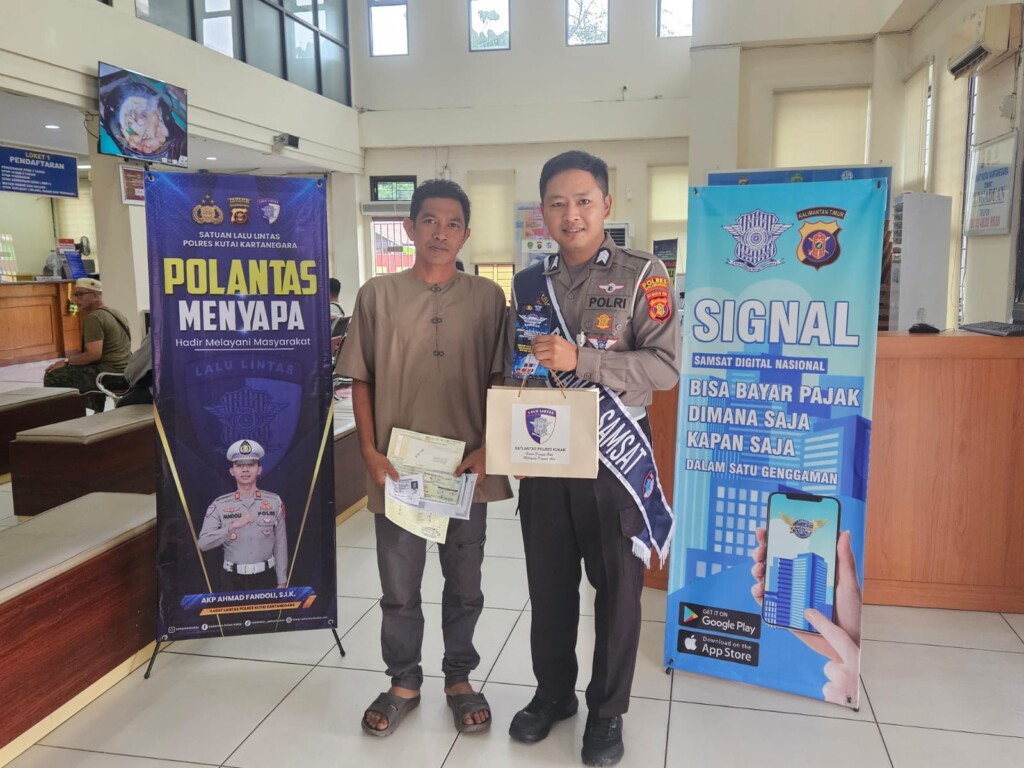 Polantas Menyapa, Cara Baru Satlantas Kukar Permudah Urusan Kendaraan Warga
