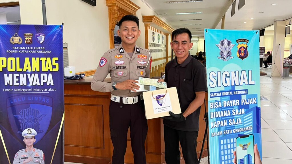 Polantas Menyapa Permudah Layanan, Satlantas Kukar Hadir Lebih Responsif