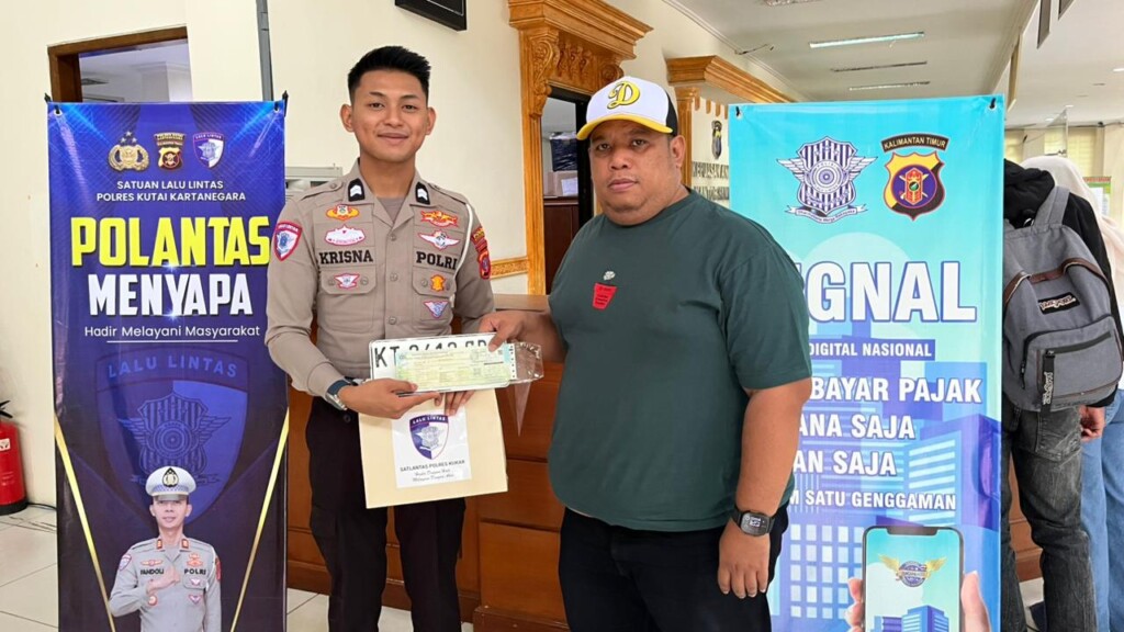 Polantas Menyapa Permudah Layanan, Satlantas Kukar Hadir Lebih Dekat untuk Warga