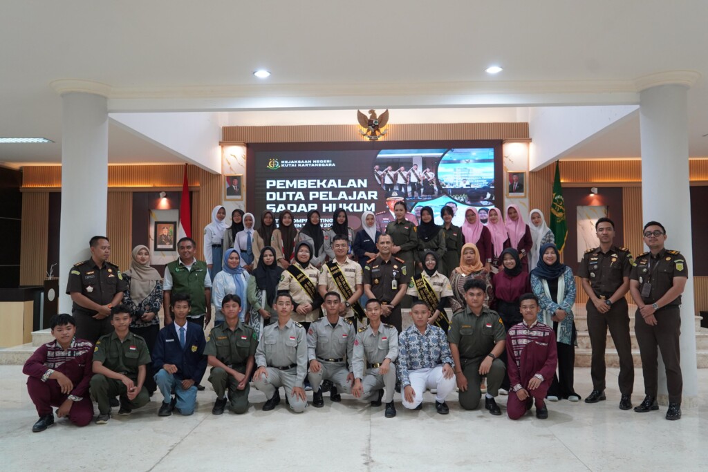Siapkan Duta Sadar Hukum 2026, Kejari Kukar Bekali Pelajar Jadi Agen Perubahan
