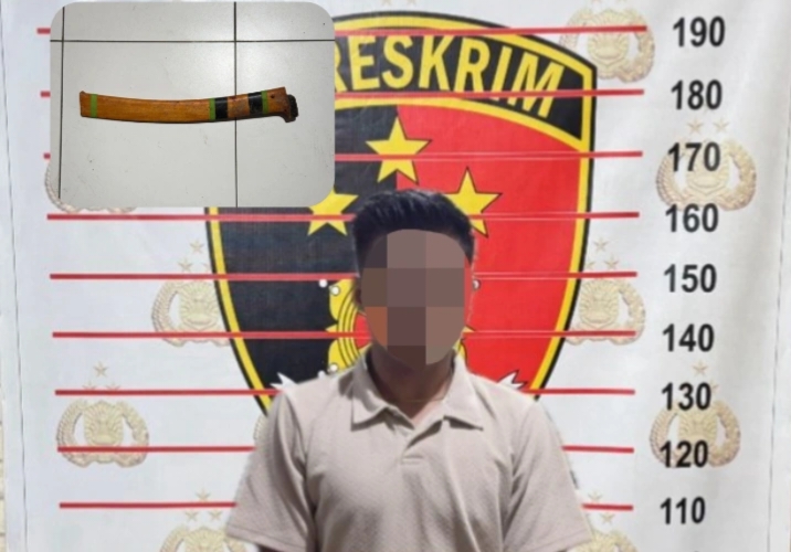 Sempat Kabur Usai Tebas Korban, Pelaku Penganiayaan di Samarinda Ulu Akhirnya Dibekuk Polisi