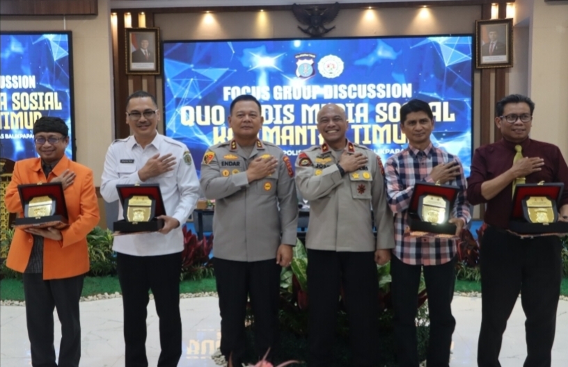 Cegah Hoaks dan Kegaduhan Digital, Polda Kaltim Gelar FGD “Quo Vadis Medsos”