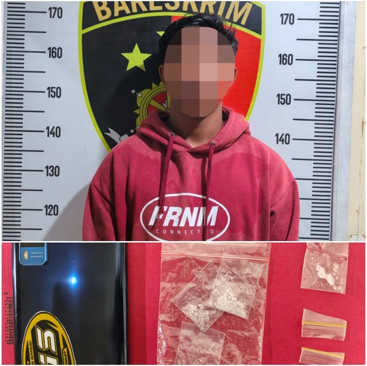 Sembunyikan Sabu di Celana Dalam, Pemuda Asal Maluhu Diciduk Tim Jatanraskotik Polsek Tenggarong