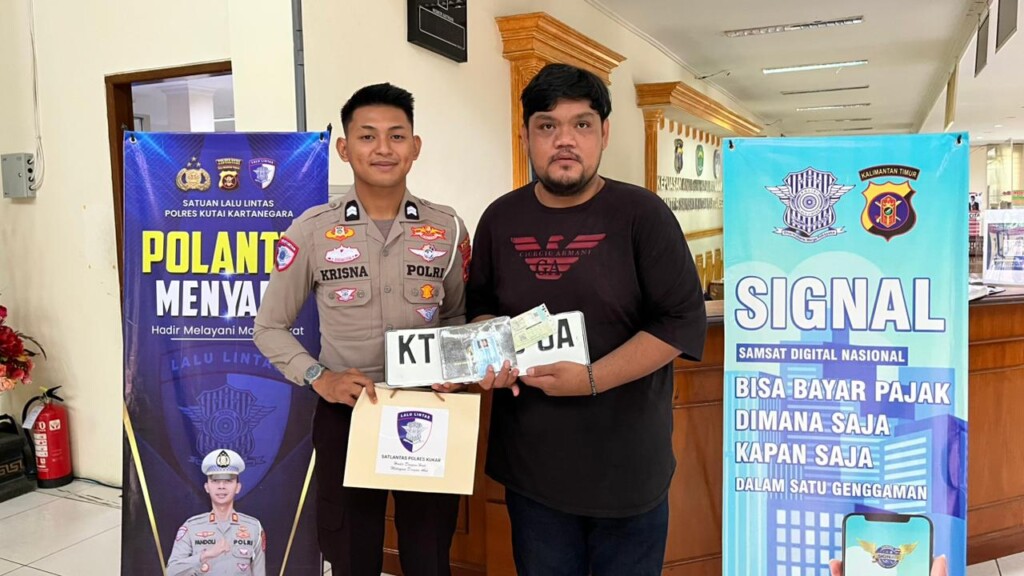 Polantas Menyapa, Satlantas Kukar Bikin Urusan Dokumen Kendaraan Lebih Praktis