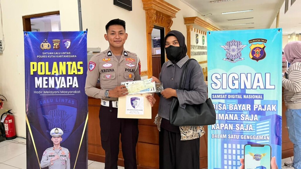 Polantas Menyapa, Cara Satlantas Kukar Permudah Urusan Kendaraan Warga