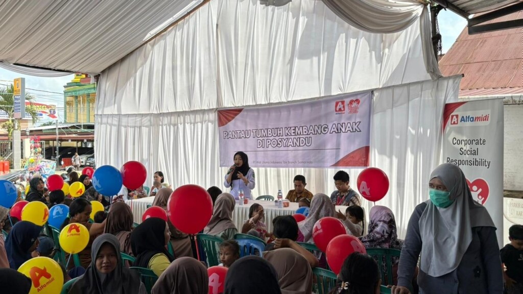 Alfamidi Samarinda Ajak Orang Tua Pantau Tumbuh Kembang Anak