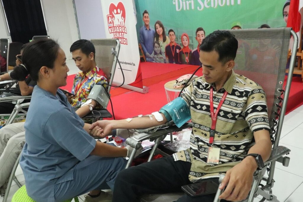 Alfamidi Samarinda Kumpulkan 38 Kantong Darah untuk PMI